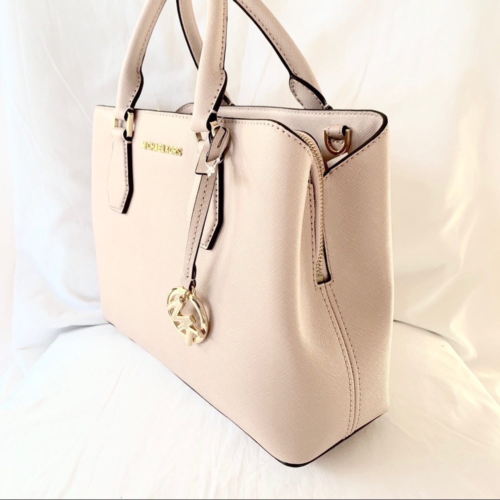 NWT authentic MK leather Camille satchel ballet - Picture 3 of 6